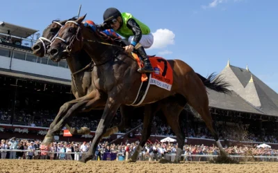 Thorpedo Anna prevails by a nose over Dorth Vader in Personal Ensign